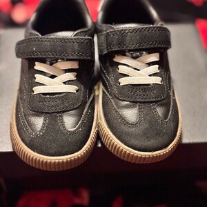 Carter's Black Sneakers with White Laces